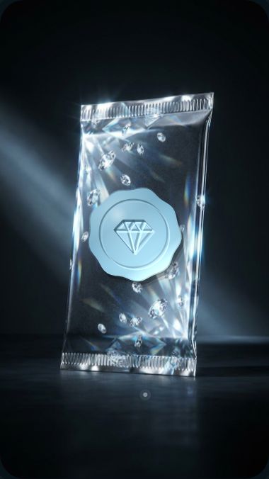 The Gem Vault pack, its wax seal pressed into the centre.