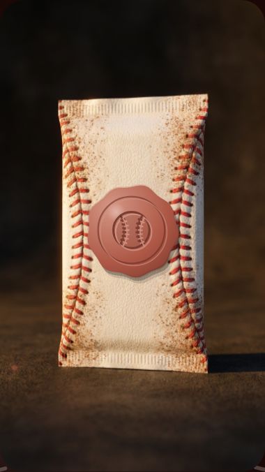 The The Diamond pack, its wax seal pressed into the centre.